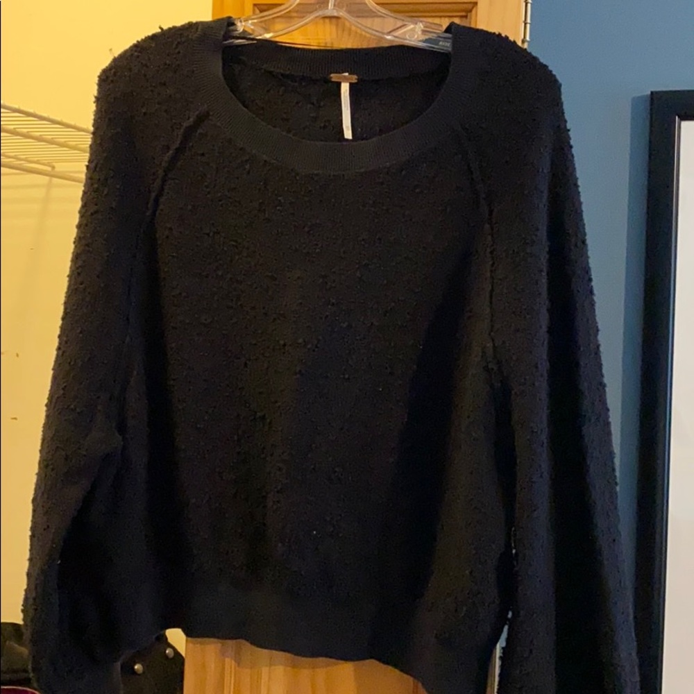 Black Free People Top